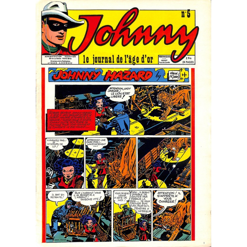 ABAO Bandes dessinées Johnny, le journal de l'âge d'or 05