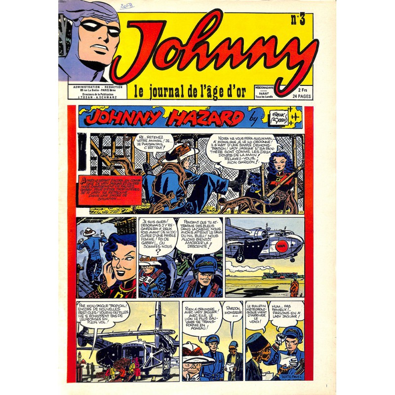 ABAO Bandes dessinées Johnny, le journal de l'âge d'or 03