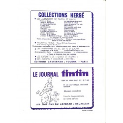 ABAO Bandes dessinées Tintin recueil 164
