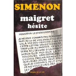 ABAO Littérature Simenon (Georges) - Maigret hésite.