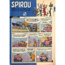 ABAO Bandes dessinées Spirou 1958/01/02 n°1029