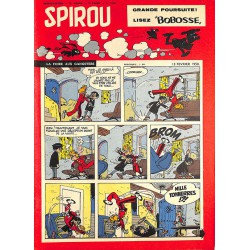 ABAO Bandes dessinées Spirou 1958/02/13 n°1035