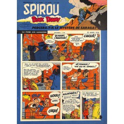 ABAO Bandes dessinées Spirou 1958/03/20 n°1040