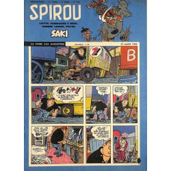ABAO Bandes dessinées Spirou 1958/03/27 n°1041