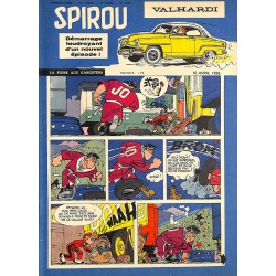 ABAO Bandes dessinées Spirou 1958/04/10 n°1043