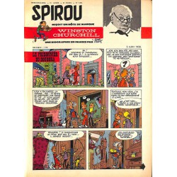 ABAO Bandes dessinées Spirou 1958/06/05 n°1051