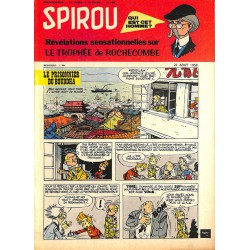 ABAO Bandes dessinées Spirou 1958/08/21 n°1062