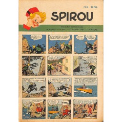 ABAO Bandes dessinées Spirou 1951/07/12 n°691