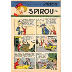 ABAO Bandes dessinées Spirou 1951/08/16 n°696