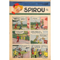 ABAO Bandes dessinées Spirou 1951/10/04 n°703