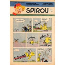 ABAO Bandes dessinées Spirou 1951/10/11 n°704