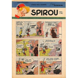 ABAO Bandes dessinées Spirou 1951/10/18 n°705
