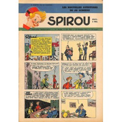 ABAO Bandes dessinées Spirou 1951/10/25 n°706