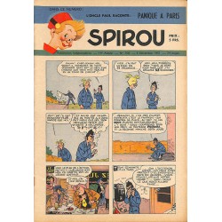 ABAO Bandes dessinées Spirou 1951/11/08 n°708