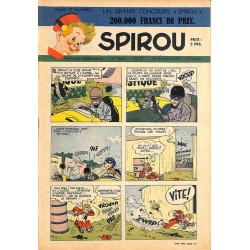ABAO Bandes dessinées Spirou 1951/11/29 n°711