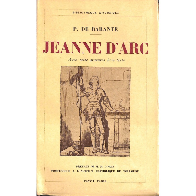 ABAO 1900- Barante (P. de) - Jeanne d'Arc.