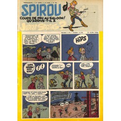 ABAO Bandes dessinées Spirou 1956/06/21 n°949