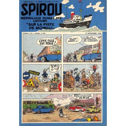 ABAO Bandes dessinées Spirou 1956/11/15 n°970