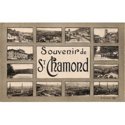 ABAO 42 - Loire [42] Saint-Chamond - Souvenir de St. Chamond.