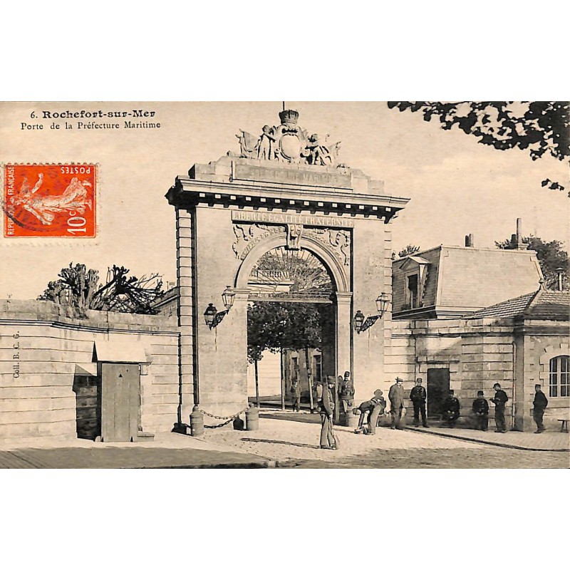 ABAO 17 - Charente-Maritime [17] Rochefort-sur-Mer - Porte de la Préfecture Maritime.