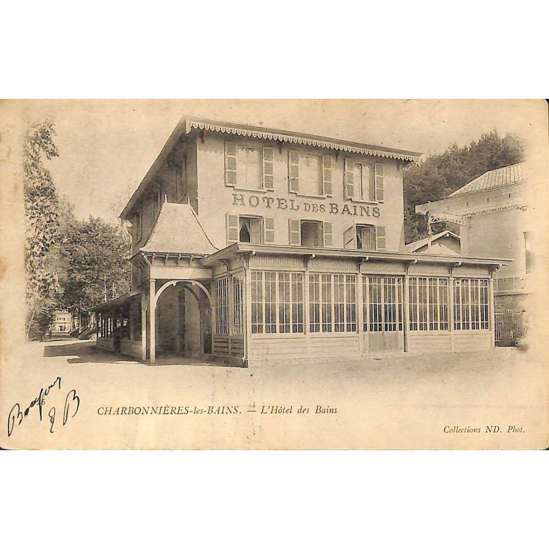 ABAO 69 - Rhône [69] Charbonnières-les-Bains - L'Hôtel des Bains.