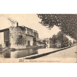 ABAO 45 - Loiret [45] Montargis - Vieille Tour et Tannerie sur le Canal.