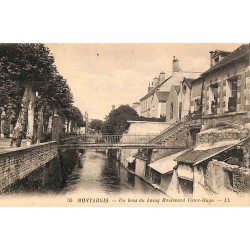 ABAO 45 - Loiret [45] Montargis - Un bras du loing Boulevard Victor Hugo.