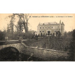 ABAO 45 - Loiret [45] Nogent-sur-Vernisson - Le Vernisson et le Château.