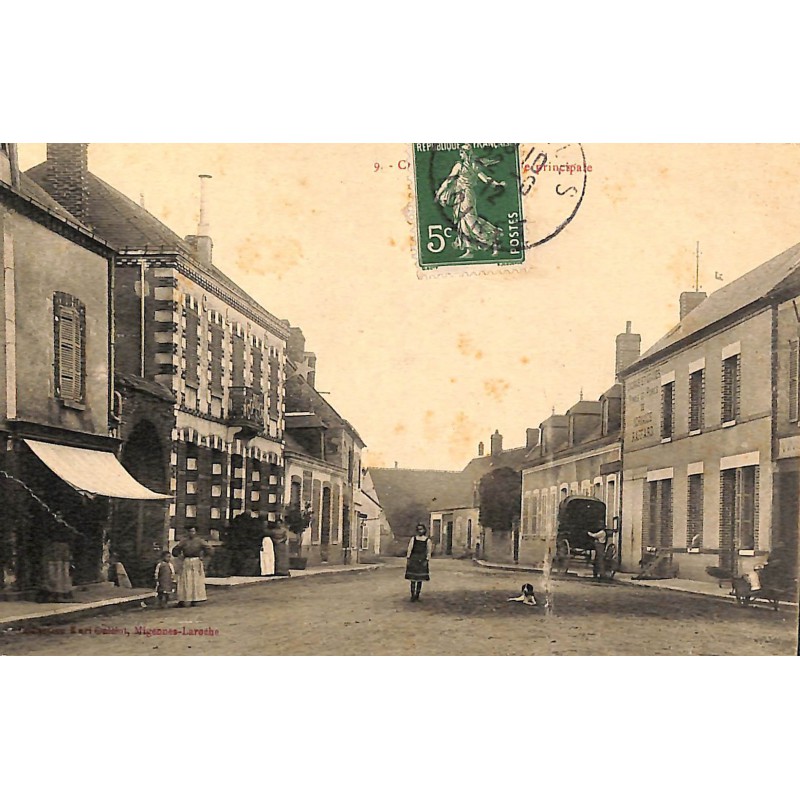 ABAO 45 - Loiret [45] Chuelles - Rue Principale.