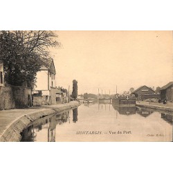 ABAO 45 - Loiret [45] Montargis - Vue du Port.