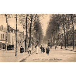 ABAO 45 - Loiret [45] Montargis - Avenue de la Gare.