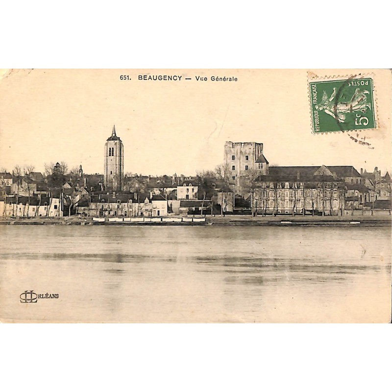ABAO 45 - Loiret [45] Beaugency - Vue Générale.