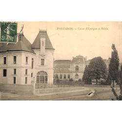 ABAO 45 - Loiret [45] Montargis - Caisse d'Epargne et Mairie.
