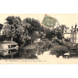 ABAO 45 - Loiret [45] Montargis - Le Loing, vu du Pont de Tivoli.