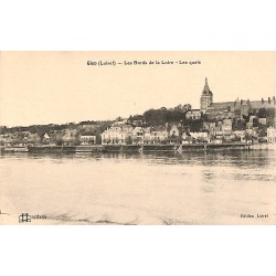 ABAO 45 - Loiret [45] Gien - Les Bords de la Loire. Les Quais.