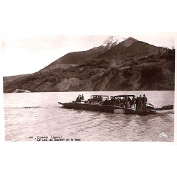 ABAO 38 - Isère [38] Corps - Le Lac du Sautet et le bac.