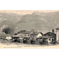 ABAO 38 - Isère [38] Saint-Gervais - et la Montagne des Ecouges.