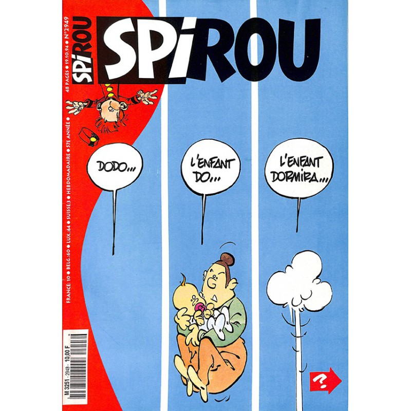 ABAO Bandes dessinées Spirou 1994/10/19 n°2949