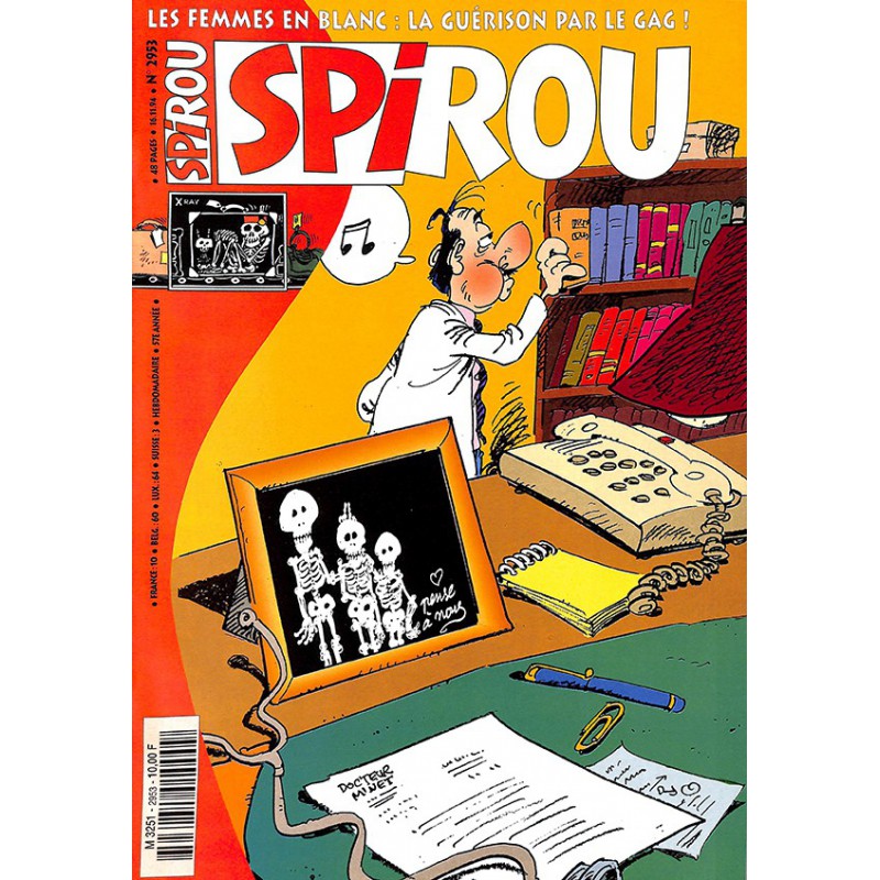 ABAO Bandes dessinées Spirou 1994/11/16 n°2953