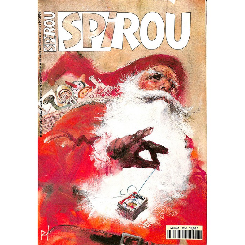 ABAO Bandes dessinées Spirou 1994/12/21 n°2958