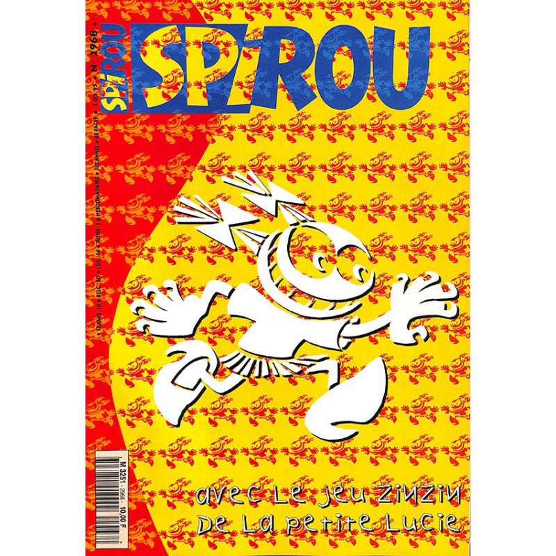 ABAO Bandes dessinées Spirou 1995/03/01 n°2968