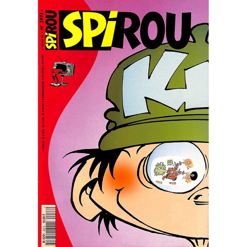 ABAO Bandes dessinées Spirou 1995/04/05 n°2973