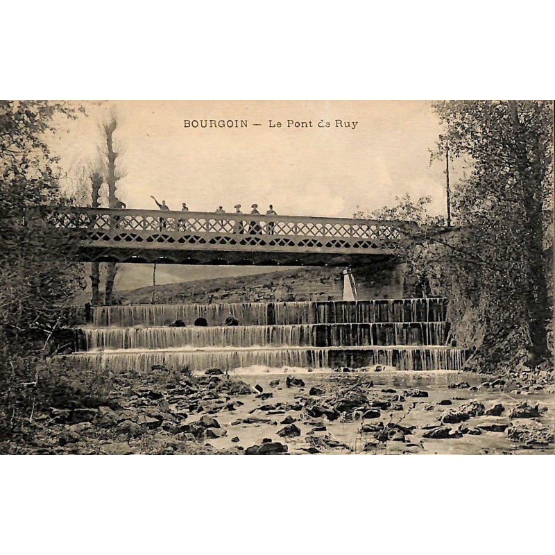 ABAO 38 - Isère [38] Bourgoin - Le Pont de Ruy.