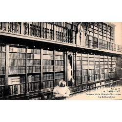 ABAO 38 - Isère [38] La Grande-Chartreuse - Le Couvent. La Bibliothèque.