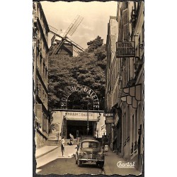 ABAO 75 - Paris [75] Paris 18 - Montmartre. Le Moulin de la Galette et l'Hôpital Tholozé. 24 rue Tholozé.