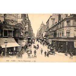 ABAO 75 - Paris [75] Paris 18 - Rue de Clignancourt.