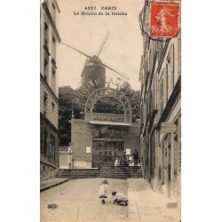 ABAO 75 - Paris [75] Paris 18 - Le Moulin de la Galette.
