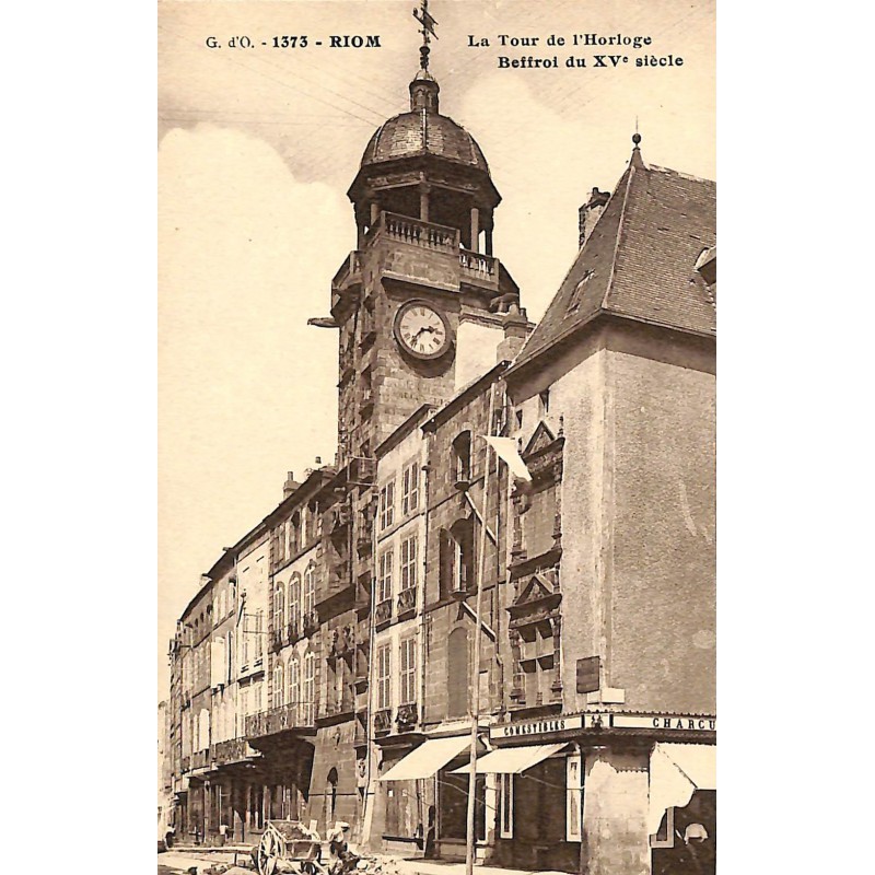 ABAO 63 - Puy-de-Dôme [63] Châtelguyon - Riom - La Tour d'Horloge.