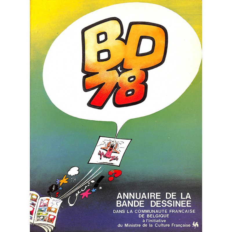 ABAO Bandes dessinées BD 78 Annuaire de la Bande Dessinée dans la Communauté Française de Belgique.