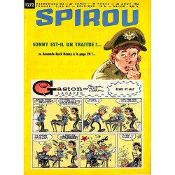 ABAO Bandes dessinées Spirou 1962/08/30 n°1272 (avec le mini-récit)